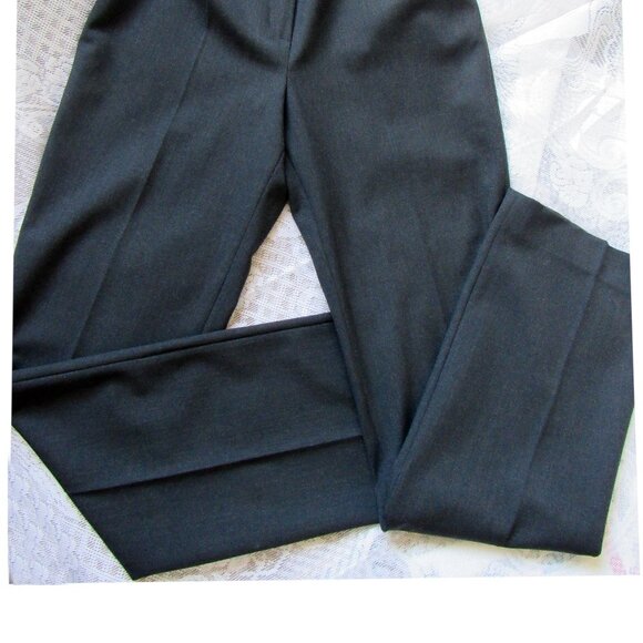 Piazza Sempione Grey Wool(93%) Sophia Pants IT 40 US 4,made in Italy - Picture 3 of 10
